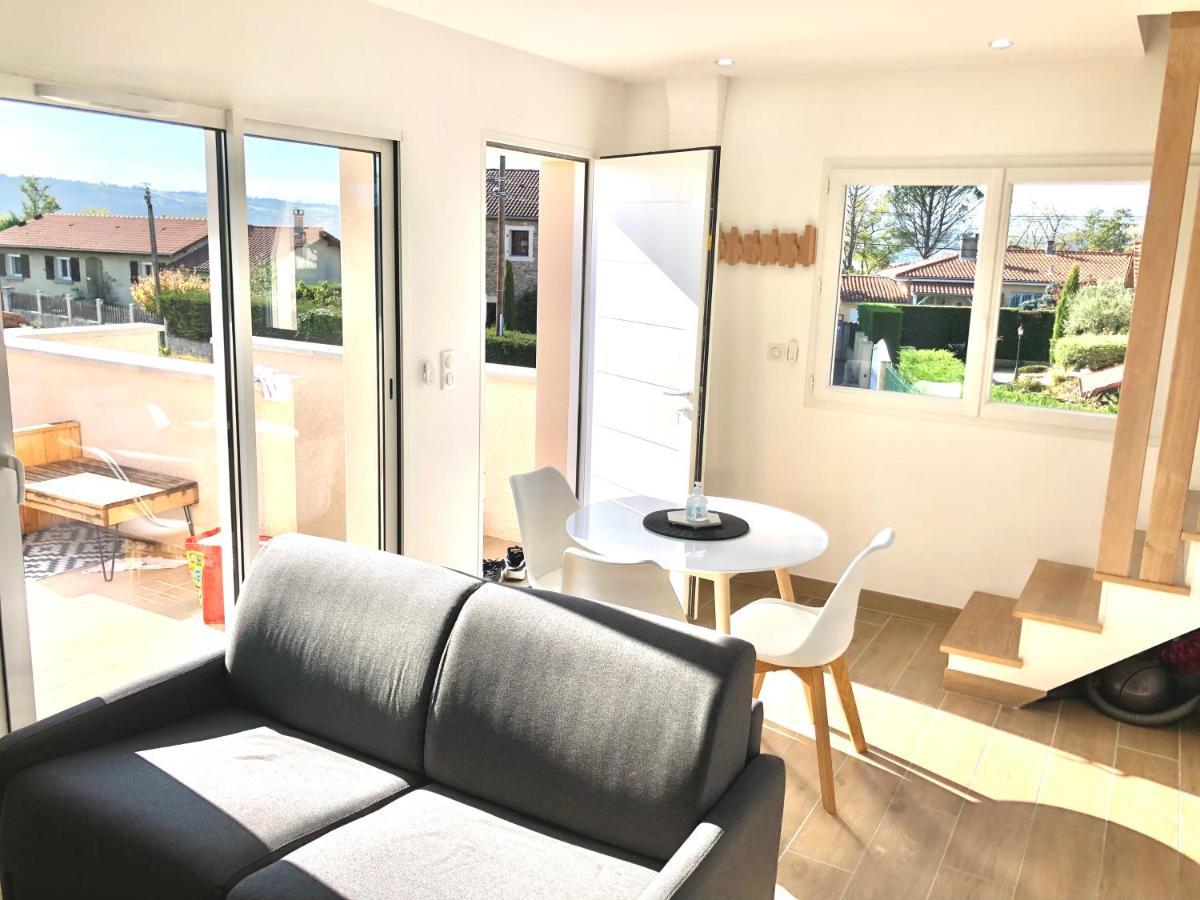 La Parenthese Balneo T2 Cosy De 40M² Avec Terrasse Apartman Ternay  Kültér fotó
